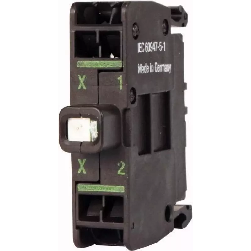 Eaton M22-CLEDC-W LED elementas baltas 12-30V AC/DC su spyruokliniais gnybtais 216572