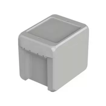 BOPLA Bocube sieninis korpusas, polikarbonatas, šviesiai pilkos spalvos RAL 7035, 80 x 113 x 90 mm 96012135