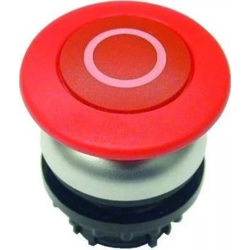 Eaton M22-DRP-R-X0 įspaudžiamasis mygtukas, raudonas, momentinis, 22,5 mm, IP67/IP69K 216751
