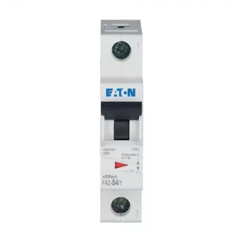 Eaton FAZ-S4/1 automatinis grandinės pertraukiklis 1 poliaus 4A S charakteristikos 10kA 278609
