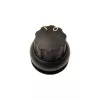 Eaton M22 216856 selektoriaus jungiklio pavara, 2 padėčių, fiksuota, sukimosi rankenėlė, juoda, 22,5 mm