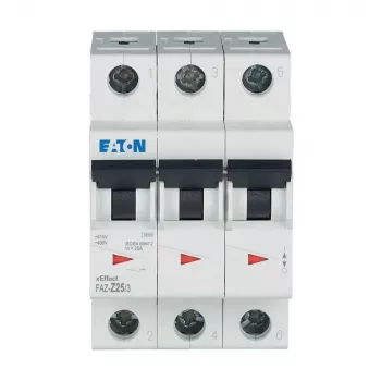 Eaton FAZ-Z25/3 automatinis grandinės pertraukiklis 25A, 3 polių, Z charakteristikos, 278929