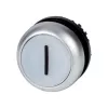 Eaton M22-DL-W-X1 įspaudžiamosios mygtuko galvutės vykdomasis elementas, baltas, metalinis apvadas, 22,5 mm 216942