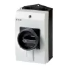 Eaton P1-25/I2H/SVB-SW/HI11 3 polių pagrindinis jungiklis 25A IP65, skirtas viršutiniam montavimui, juodas/pilkas, 227862