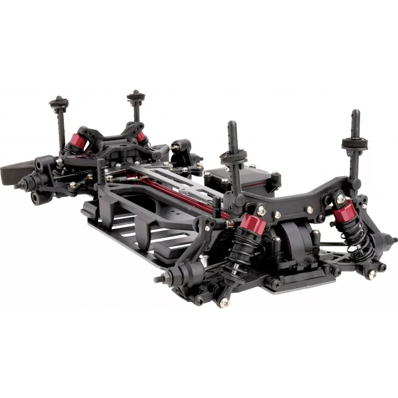 Reely Onroad Chassis 1:10 RC modelio automobilis elektrinis kelio modelis visų ratų pavara ARR FS53113CEI