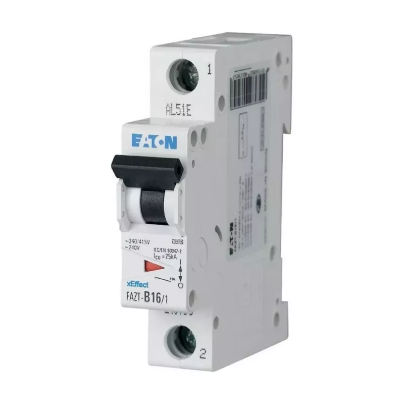 EATON FAZT-B13/1 automatinis grandinės pertraukiklis 13A 1-polis B charakteristikos 6kA 240793