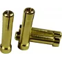 Reely adapterio kištukas 4mm auksuoti kontaktai į 5mm auksuotą lizdą 1605782