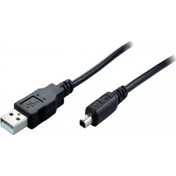 SHIVERPEAKS USB 2.0 Mini kabelis, USB-A male į Mini USB-B male, 2,0 m, juodas 11004996