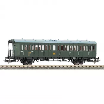 PIKO 53193 H0 DR keleivinis vagonas Bp 2 klasės Era III žalias
