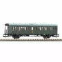 PIKO 53193 H0 DR keleivinis vagonas Bp 2 klasės Era III žalias