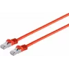 EXERTIS CONNECT Cat6a S/FTP komutacinis kabelis RJ45 į RJ45 5m raudonas LSZH lietas su apsauga nuo užkabinimo 79305R