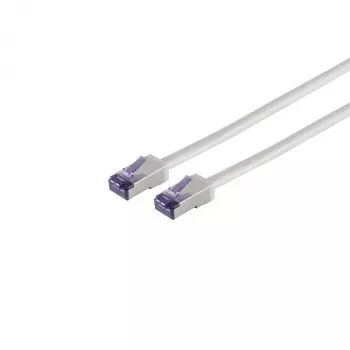 S CONN MAXIMUM CONNECTIVITY Cat. 6A S/FTP komutacinis kabelis, 0,25 m, pilkas 08-28000