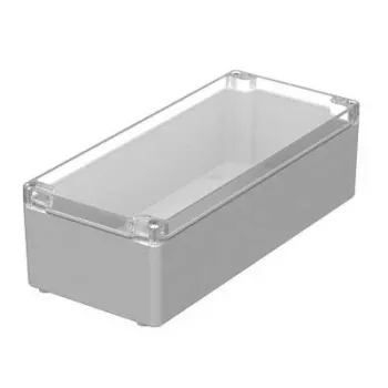 BOPLA Bocube universali dėžutė, polikarbonatas, šviesiai pilka, 340 x 150 x 100 mm, IP66/IP67, IK08 02244100