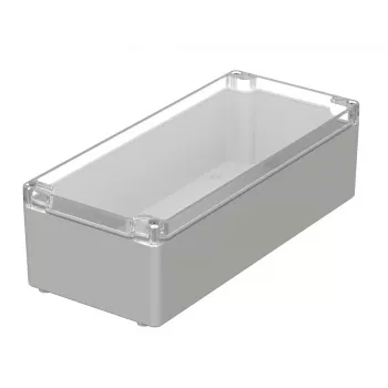 BOPLA Bocube universali dėžutė, polikarbonatas, šviesiai pilka, 340 x 150 x 100 mm, IP66/IP67, IK08 02244100