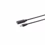 S CONN MAXIMUM CONNECTIVITY aktyvus USB 3.0 prailginimo kabelis, USB-C (tėvinis) į USB-A (moteriškas), 5 Gbps, 5 m, juodas 13-39055