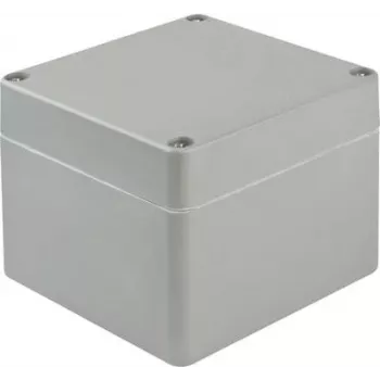 Bopla EUROMAS P 332 universali dėžutė 122 x 120 x 91 mm, stiklo pluoštu sustiprintas poliesteris, sidabrinė pilka RAL 7001, 04332000.H