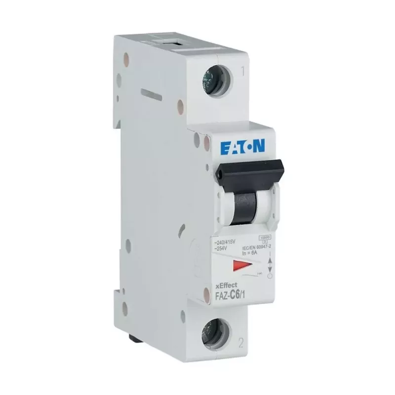 Eaton FAZ-C6/1 C tipo automatinis jungiklis 6 A 1 polių 278555