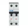 Eaton FAZ-C2/2 miniatiūrinis automatinis jungiklis (MCB), 2 A, 2 polių, C charakteristikos, 230/400 V AC, 10 kA 278748