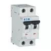 Eaton FAZ-C2/2 miniatiūrinis automatinis jungiklis (MCB), 2 A, 2 polių, C charakteristikos, 230/400 V AC, 10 kA 278748
