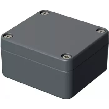 Bopla universalių korpusas 58 x 64 x 34 mm aliuminis sidabriškai pilkas (RAL 7001) A 101 01101000.MT2