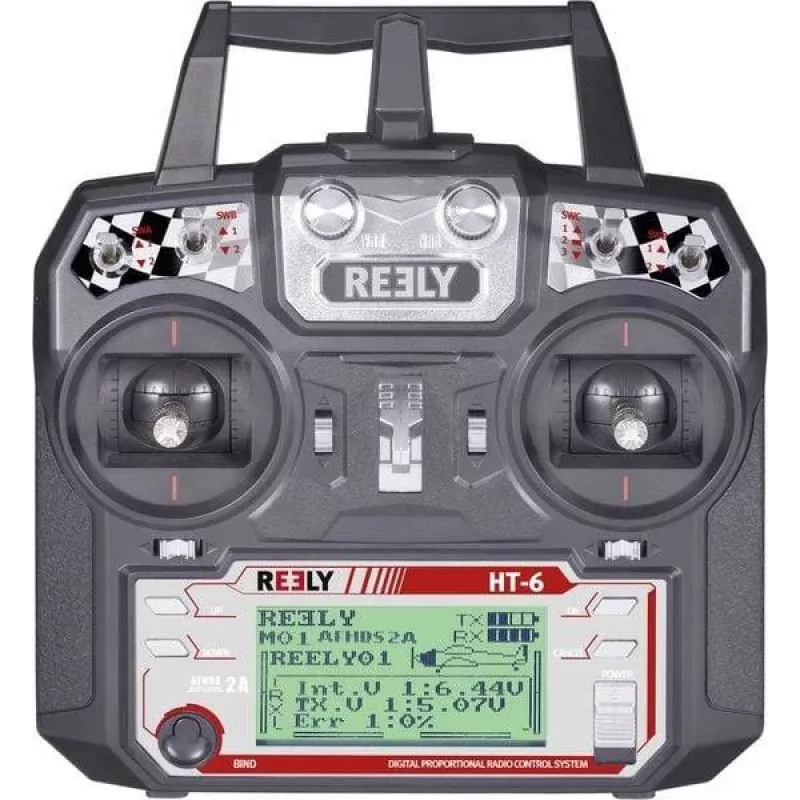 Reely HT-6 6 kanalų 2,4 GHz AFHDS radijo sistema su imtuvu 1310037