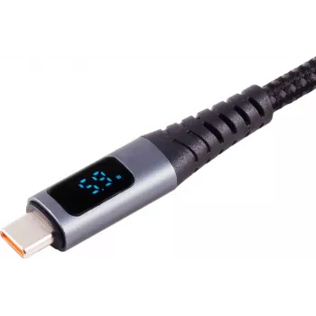 S CONN MAXIMUM CONNECTIVITY USB-C įkrovimo kabelis, 2.0, 240W PD, A/V/W ekranas, 2m (14-59035)