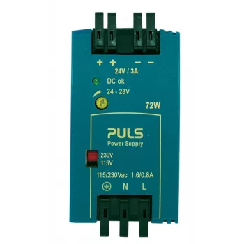 PULS MiniLine ML70.100 DIN bėgio maitinimo šaltinis 24V DC 3A 72W