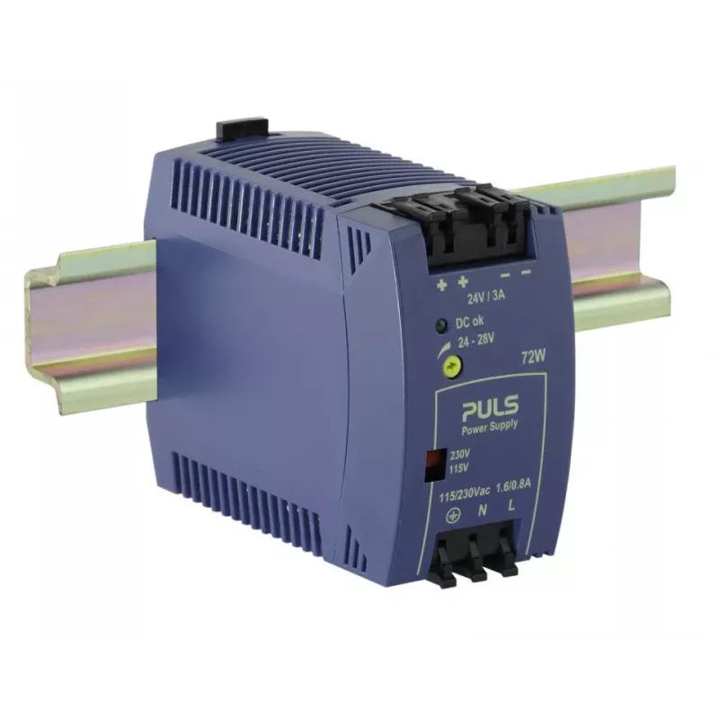PULS MiniLine ML70.100 DIN bėgio maitinimo šaltinis 24V DC 3A 72W