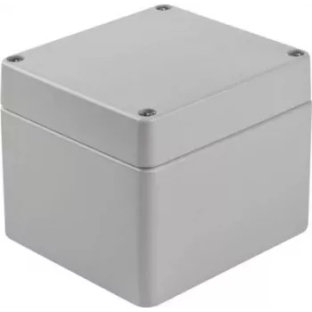 Bopla universalus korpusas 100 x 100 x 81 mm aliuminis sidabriškai pilkas (RAL 7001) A 116 01116000.H