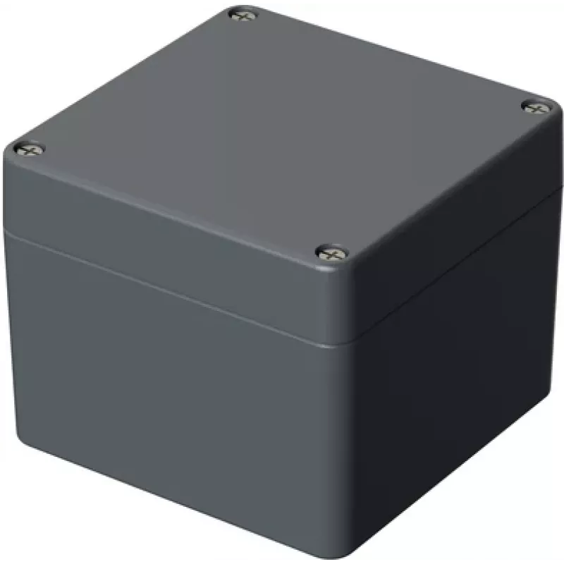 Bopla universalus korpusas 100 x 100 x 81 mm aliuminis sidabriškai pilkas (RAL 7001) A 116 01116000.H