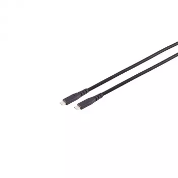 S CONN MAXIMUM CONNECTIVITY 13-57005 USB-C–USB-C jungiamasis kabelis, USB 3.2 Gen 2x2, TPE, 0,25 m