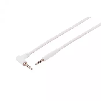 S CONN maximum connectivity garso kabelis 3,5 mm TRS stačiu kampu į tiesų baltas 1,2 m 14-07126