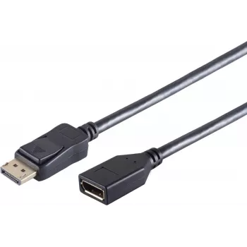 SHIVERSPEAKS DisplayPort 1.2 prailginimo kabelis 4K 60Hz 1,5 m juodas 10-48155