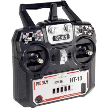 Reely HT-10 10 kanalų 2,4 GHz radijo siųstuvas su R1000 imtuvu 1518204