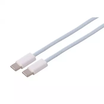 S CONN MAXIMUM CONNECTIVITY USB-C įkrovimo kabelis, 2.0, 240W, mėlynas, tekstilinis, 1.8m 14-22181