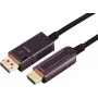 S/CONN maximum connectivity 30-20485 optinis DisplayPort į HDMI-A adapterio kabelis, 4K60, 30 m