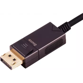 S/CONN maximum connectivity 30-20485 optinis DisplayPort į HDMI-A adapterio kabelis, 4K60, 30 m