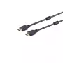 S CONN MAXIMUM CONNECTIVITY HDMI laidas 15 m - HDMI Type A Male to HDMI Type A Male, auksuoti kontaktai, feritiniai šerdys, 4K Ultra HD, 3D, HEAC, juodas 77478-15-FERRIT