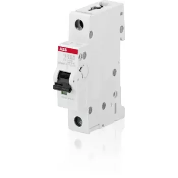 ABB S201M-C10 automatinis grandinės pertraukiklis, 1 polius, C charakteristika, 10 A, 10 kA, 230/400 V AC 2CDS271001R0104