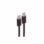 SHIVERPEAKS USB-C į USB-C įkrovimo kabelis, USB 2.0, 60W, 0,5m, pintas tekstilės, juodas (BS14-21015)