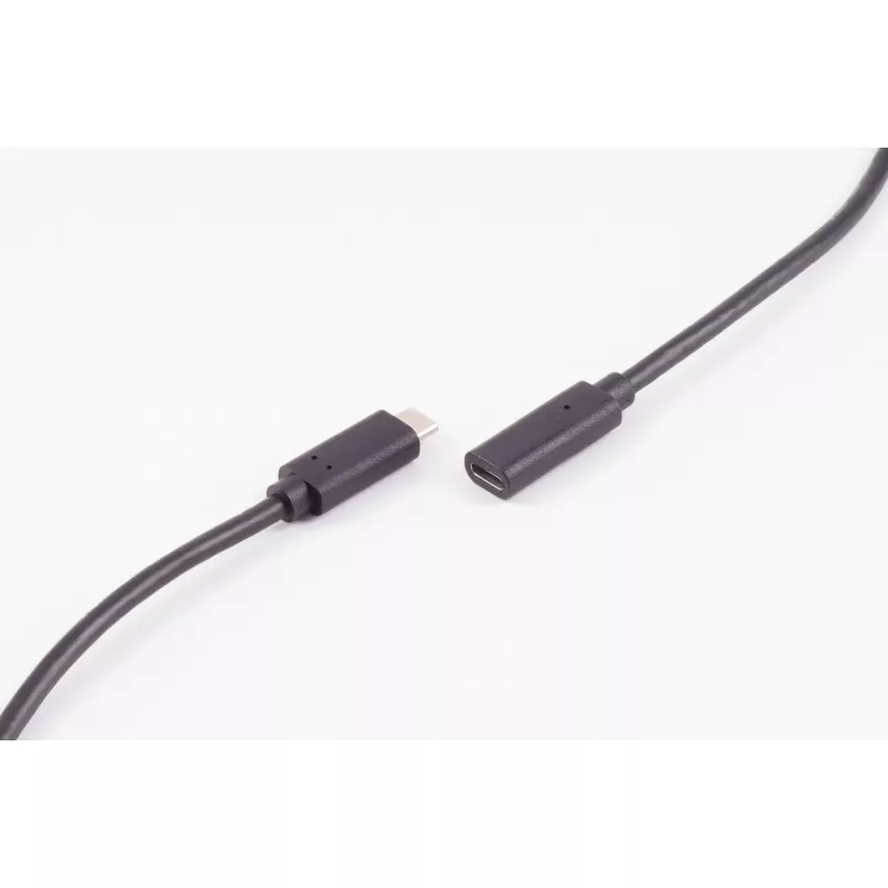 ShiverPeaks BS13-44025 USB 3.2 Gen 2 USB-C prailginimo kabelis, 1 m, juodas