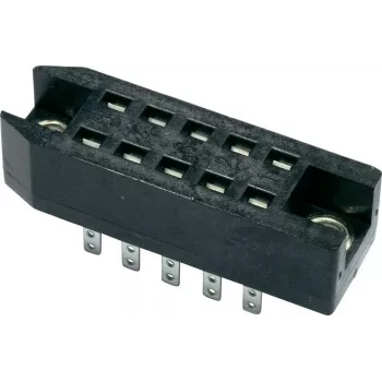 TELEGÄRTNER J00041A0905 D-Sub lizdas, 20 kontaktų, 2 eilės, montuojamas ant PCB