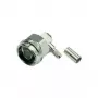 Telegärtner N-Type kampinis suspaudžiamasis jungtis RG-223/U, RG-142 B/U kabeliams (J01020A0036)