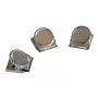 FRANKEN HMC35 magnetinis sąvaržėlė, 40 x 35 mm, 500 g laikymo galia, sidabrinė
