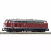 PIKO 22062 H0 garso dyzelinis lokomotyvas BR 215 DB IV era su integruotu PIKO garso dekoderiu