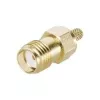 Telegärtner SMA lizdas (moteriškas) crimp jungtis, skirta RG-223/U, RG-142 B/U, RG-400/U, RD-316 kabeliams, auksuota, 50 Ohm, DC-18 GHz, J01151A0611