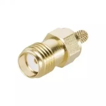 Telegärtner SMA lizdas (moteriškas) crimp jungtis, skirta RG-223/U, RG-142 B/U, RG-400/U, RD-316 kabeliams, auksuota, 50 Ohm, DC-18 GHz, J01151A0611