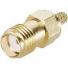 Telegärtner SMA lizdas (moteriškas) crimp jungtis, skirta RG-223/U, RG-142 B/U, RG-400/U, RD-316 kabeliams, auksuota, 50 Ohm, DC-18 GHz, J01151A0611