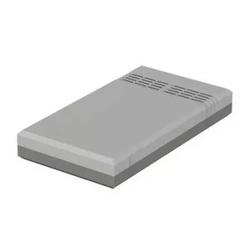BOPLA EG 2030 L stalinis korpusas 200 x 112 x 30 mm polistirenas šviesiai pilkos spalvos RAL 7035 32203012