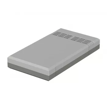 BOPLA EG 2030 L stalinis korpusas 200 x 112 x 30 mm polistirenas šviesiai pilkos spalvos RAL 7035 32203012